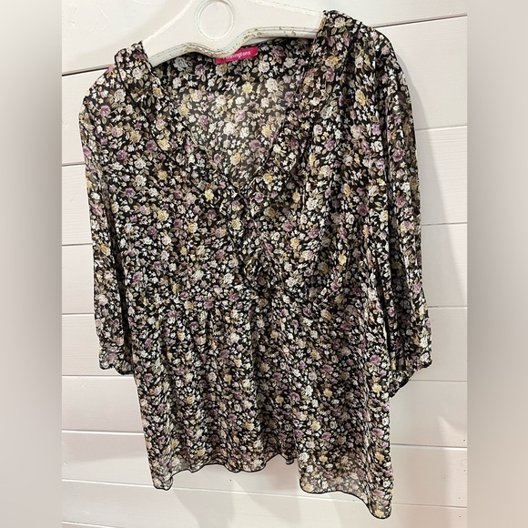 💚 PENNINGTONS – Floral Lightweight size 2X - Picture 3 of 12